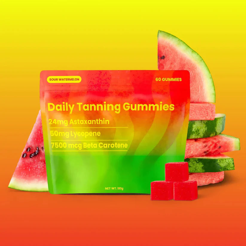 Watermelon Tanning Gummies
